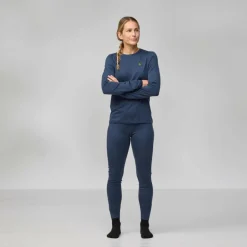 Damen Fjällräven Funktionsunterwäsche^BERGTAGEN MERINO 190 LS W Damen - Baselayer-Shirt