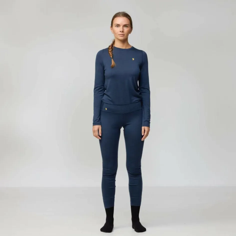 Hot BERGTAGEN MERINO 190 LJ W Damen - Baselayer-Hose Damen Funktionsunterwäsche