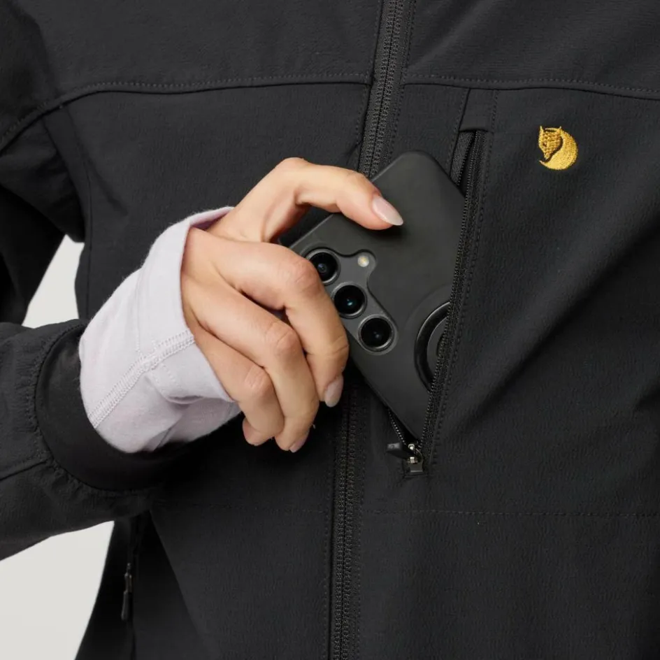 Damen Fjällräven Outdoorjacken^BERGTAGEN STRETCH JACKET W Damen - Softshelljacke