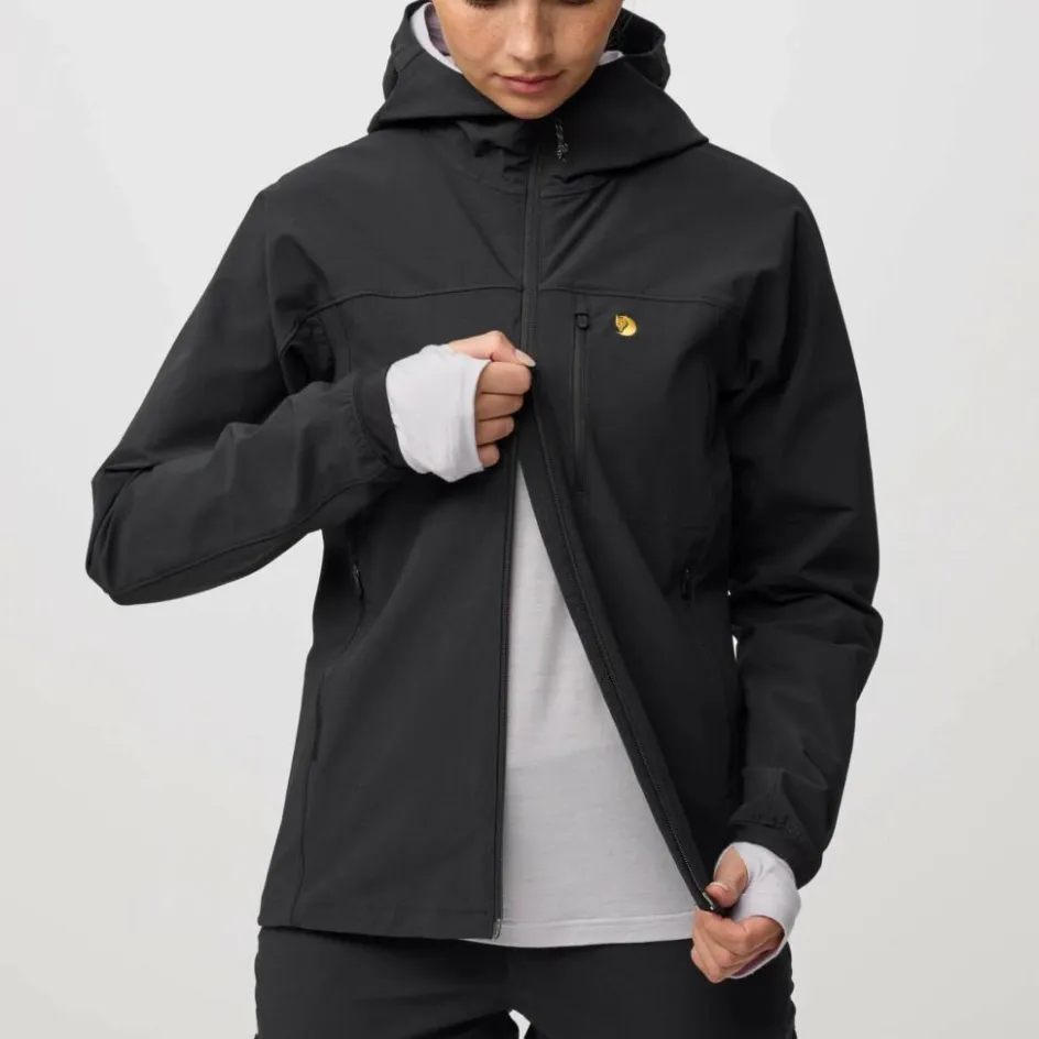 Damen Fjällräven Outdoorjacken^BERGTAGEN STRETCH JACKET W Damen - Softshelljacke