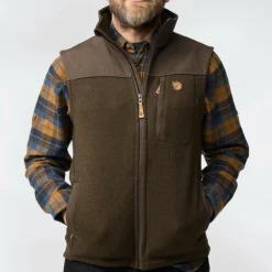 Herren Fjällräven Outdoorjacken^BUCK FLEECE VEST M Herren - Fleeceweste