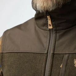 Herren Fjällräven Outdoorjacken^BUCK FLEECE VEST M Herren - Fleeceweste