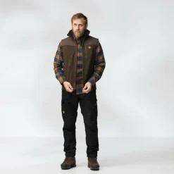 Herren Fjällräven Outdoorjacken^BUCK FLEECE VEST M Herren - Fleeceweste