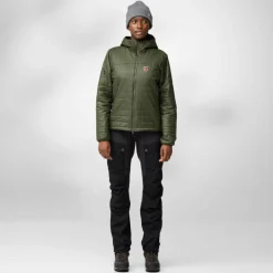 Damen Fjällräven Outdoorjacken^EXPEDITION X-LÄTT HOODIE W Damen - Isolationsjacke