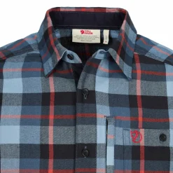 Herren Fjällräven Hemden^FJÄLLGLIM SHIRT M Herren - Flanellhemd