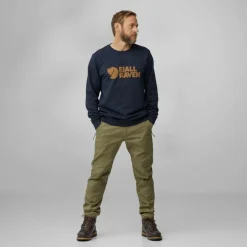 Herren Fjällräven Pullover Und Fleecepullover^FJÄLLRÄVEN LOGO SWEATER M Herren - Sweatshirt