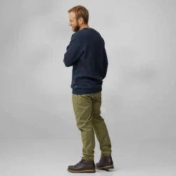 Herren Fjällräven Pullover Und Fleecepullover^FJÄLLRÄVEN LOGO SWEATER M Herren - Sweatshirt