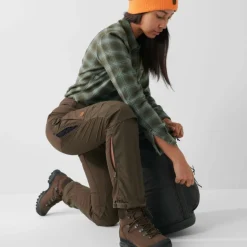 Clearance FOREST HYBRID TROUSERS W Damen - Jagdhose Damen Outdoorhosen