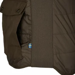 Sale FOREST WOOL PADDED VEST W Damen - Weste Damen Outdoorjacken