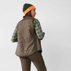 Sale FOREST WOOL PADDED VEST W Damen - Weste Damen Outdoorjacken