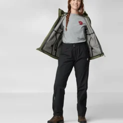 Damen Fjällräven Outdoorhosen^HC HYDRATIC TRAIL TROUSERS W Damen - Regenhose