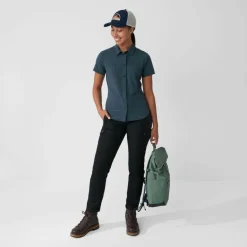 Damen Fjällräven Hemden^HIGH COAST LITE SHIRT SS W Damen - Outdoor Bluse