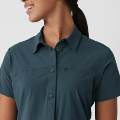 Damen Fjällräven Hemden^HIGH COAST LITE SHIRT SS W Damen - Outdoor Bluse