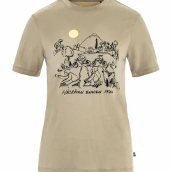 Damen Fjällräven Shirts Und Tops^HOJA LUGNT WOOL T-SHIRT W Damen - T-Shirt