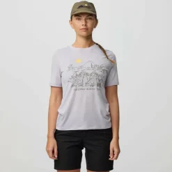 Damen Fjällräven Shirts Und Tops^HOJA LUGNT WOOL T-SHIRT W Damen - T-Shirt