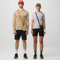 Damen Fjällräven Shirts Und Tops^HOJA LUGNT WOOL T-SHIRT W Damen - T-Shirt