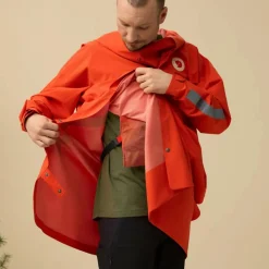 Hot HOJA RAIN FOX PONCHO Unisex - Regenponcho Damen Outdoorjacken|Outdoorjacken