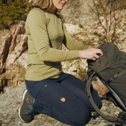 Damen Fjällräven Outdoorhosen^KAIPAK TROUSERS CURVED W Damen - Trekkinghose