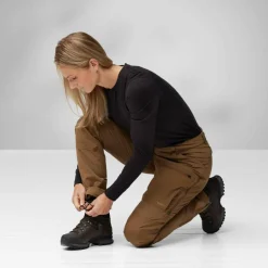 Damen Fjällräven Outdoorhosen^KEB AGILE WINTER TROUSERS W Damen - Trekkinghose
