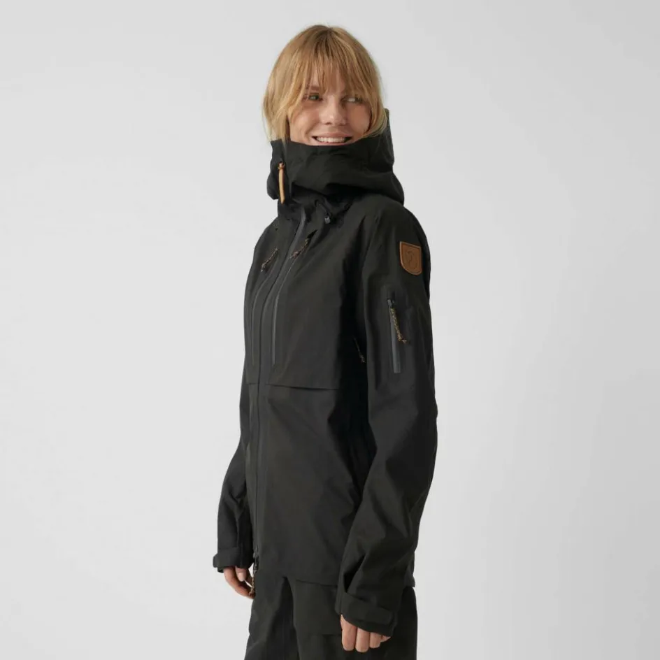 Damen Fjällräven Outdoorjacken^KEB ECO-SHELL JACKET W Damen - Hardshelljacke