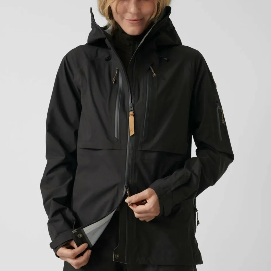 Damen Fjällräven Outdoorjacken^KEB ECO-SHELL JACKET W Damen - Hardshelljacke