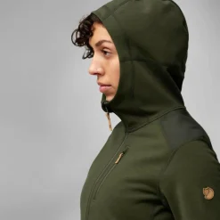 New KEB FLEECE HOODIE W Damen - Fleecejacke Damen Pullover Und Fleecepullover|Outdoorjacken