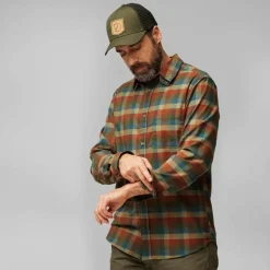 Herren Fjällräven Hemden^LAPPLAND STRETCH FLANNEL SHIRT M Herren - Flanellhemd