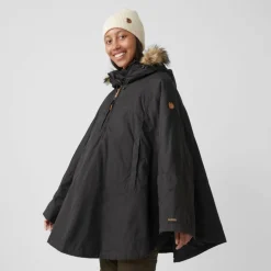 Best LUHKKA Damen - Poncho Damen Outdoorjacken
