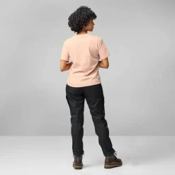 Damen Fjällräven Shirts Und Tops^LUSH LOGO T-SHIRT W Damen - T-Shirt