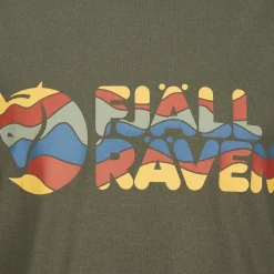 Herren Fjällräven Shirts Und Tops^MULTICOLOR LOGO T-SHIRT M Herren - T-Shirt