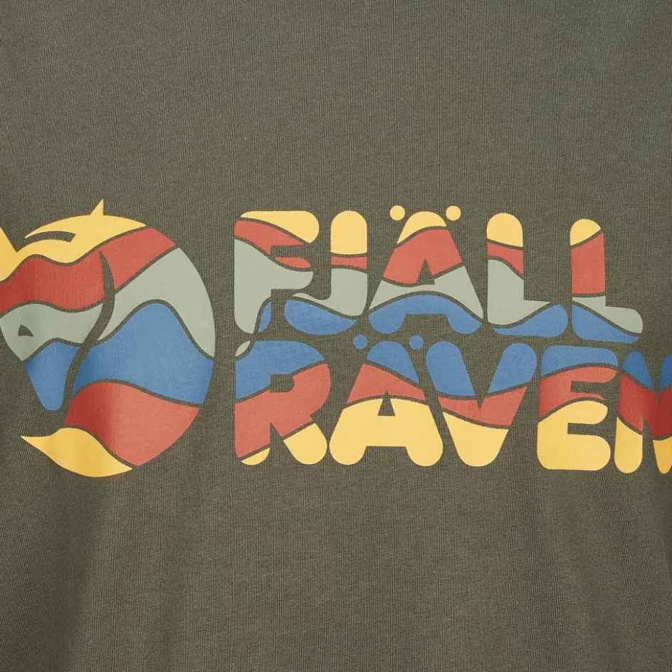 Herren Fjällräven Shirts Und Tops^MULTICOLOR LOGO T-SHIRT M Herren - T-Shirt