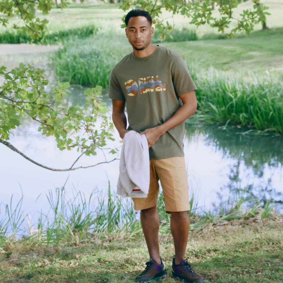 Herren Fjällräven Shirts Und Tops^MULTICOLOR LOGO T-SHIRT M Herren - T-Shirt