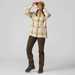 Outlet SINGI FLANNEL OVERSHIRT W Damen - Flanellhemd Damen Hemden