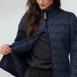 SNOW CARDIGAN W Damen - Wolljacke Damen Pullover Und Fleecepullover|Outdoorjacken