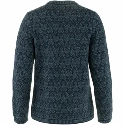 Damen Fjällräven Pullover Und Fleecepullover^SNOW ROUND NECK SWEATER W Damen - Strickpullover