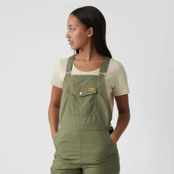 Damen Fjällräven Outdoorhosen^VARDAG DUNGAREE TROUSERS W Damen - Freizeithose