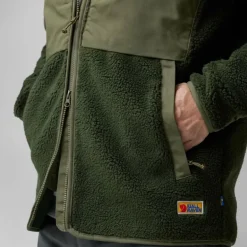 Hot VARDAG PILE JACKET M Herren - Fleecejacke Herren Pullover Und Fleecepullover