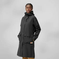 New VARDAG RAIN PARKA W Damen - Regenmantel Damen Outdoorjacken
