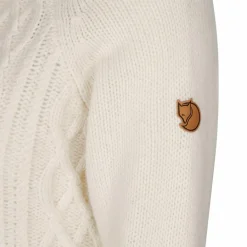 Damen Fjällräven Pullover Und Fleecepullover^ÖVIK CABLE KNIT ROLLER NECK W Damen - Wollpullover