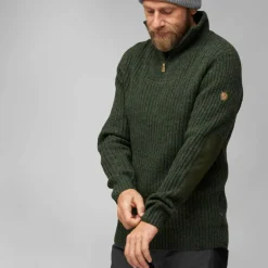 Online ÖVIK HALF ZIP KNIT M Herren - Wollpullover Herren Pullover Und Fleecepullover