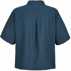 Damen Fjällräven Hemden^ÖVIK HEMP CAMP SHIRT SS W Damen - Outdoor Bluse