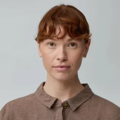 Damen Fjällräven Hemden^ÖVIK HEMP CAMP SHIRT SS W Damen - Outdoor Bluse