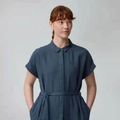 Damen Fjällräven Röcke Und Kleider^ÖVIK HEMP DRESS W Damen - Kleid