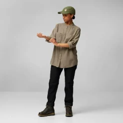 Damen Fjällräven Hemden^ÖVIK HEMP SHIRT LS W Damen - Outdoor Bluse