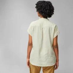 Damen Fjällräven Hemden^ÖVIK HEMP SHIRT SS W Damen - Outdoor Bluse