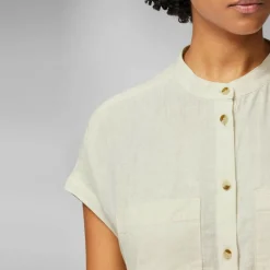 Damen Fjällräven Hemden^ÖVIK HEMP SHIRT SS W Damen - Outdoor Bluse