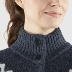 Damen Fjällräven Pullover Und Fleecepullover|Outdoorjacken^ÖVIK KNIT CARDIGAN W Damen - Wolljacke