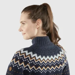 Damen Fjällräven Pullover Und Fleecepullover|Outdoorjacken^ÖVIK KNIT CARDIGAN W Damen - Wolljacke