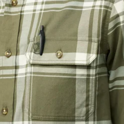 ÖVIK LITE FLANNEL SHIRT M Herren - Flanellhemd Herren Hemden