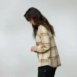 Damen Fjällräven Hemden^ÖVIK LITE FLANNEL SHIRT W Damen - Flanellhemd